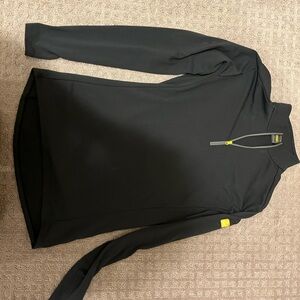 Arc'teryx Black Pullover with Yellow Trim